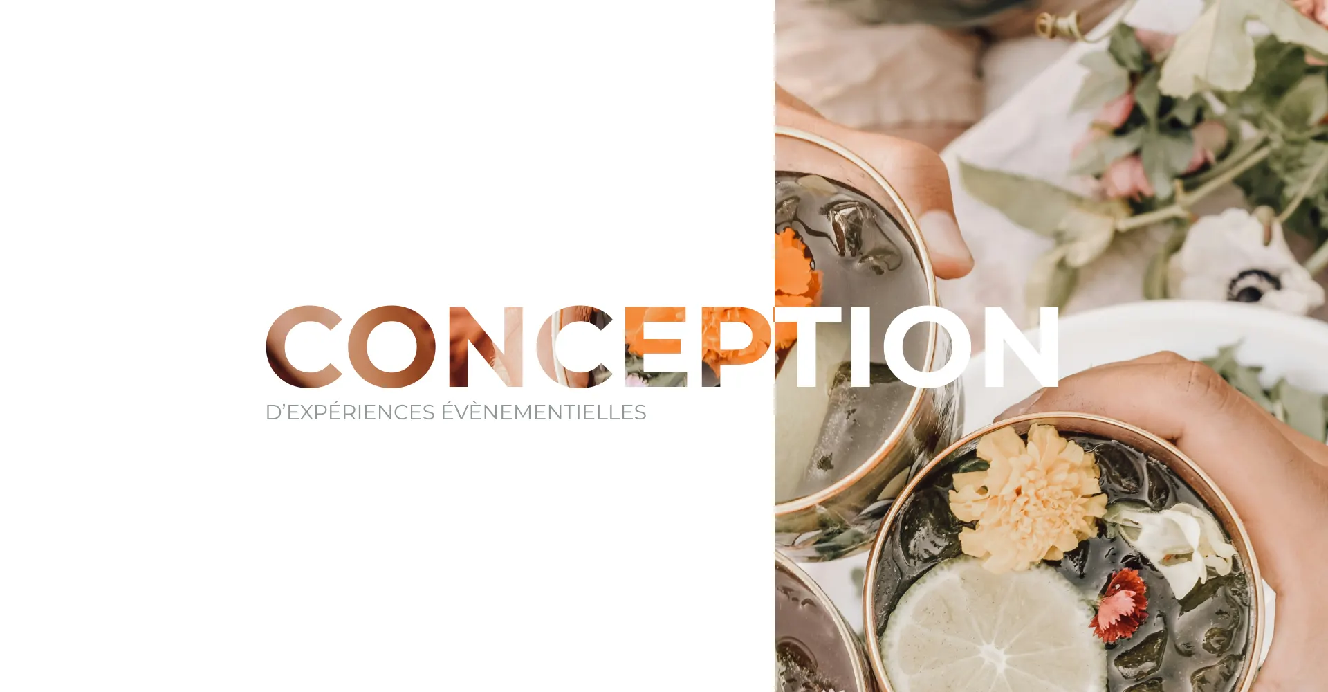 Conception d'expériences événementielles